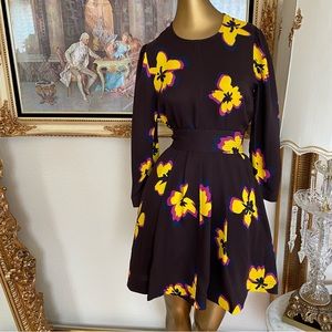 A.L.C Silk Floral Dress